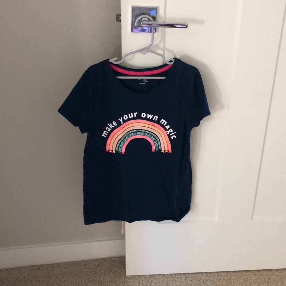 GapKids Navy Rainbow Tee